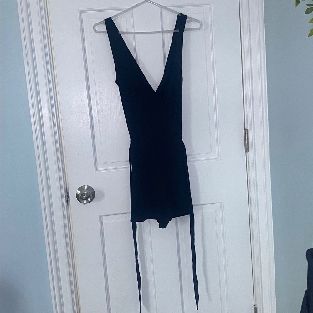 Guess Black Sleeveless Romper
